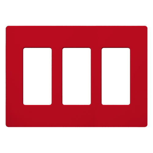 Lutron SC-3 Placa Decorativa Triple para Interruptores