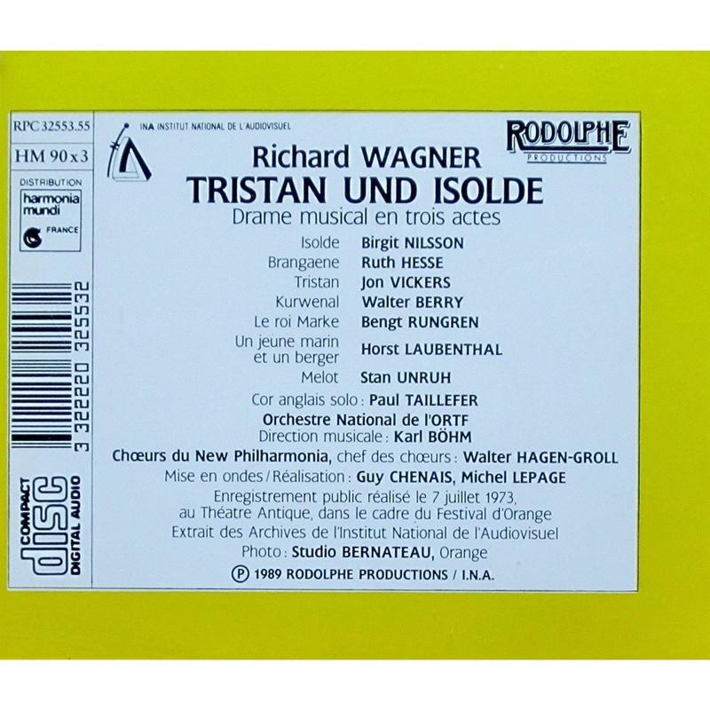 Wagner Tristan Boehm Orange back