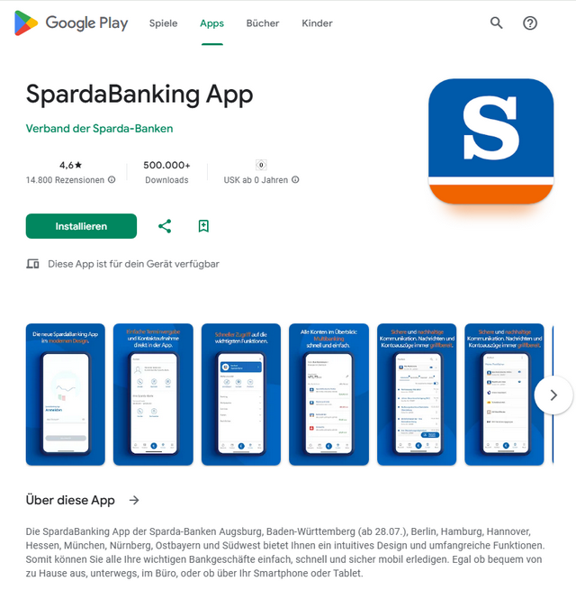 Sparda-Bank-App