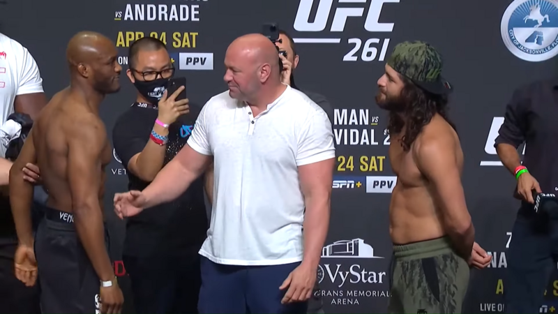 Рeзултати от UFC 261