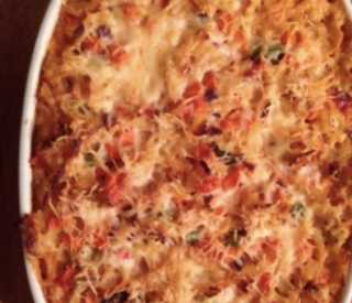 Gratin pâtes-légumes à l'indienne GRATIN-PATES-LEGUMES