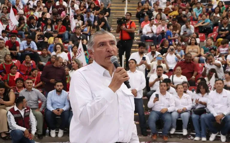 En Sonora, Adán Augusto promete que a ese estado