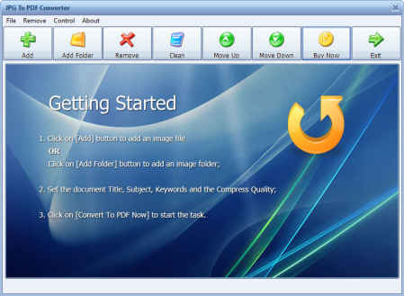 JPG To PDF Converter 6.5