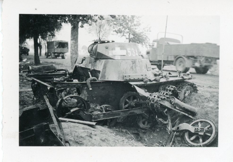 Gerlingen Gąsawa Polen polska Tank Panzer I abge