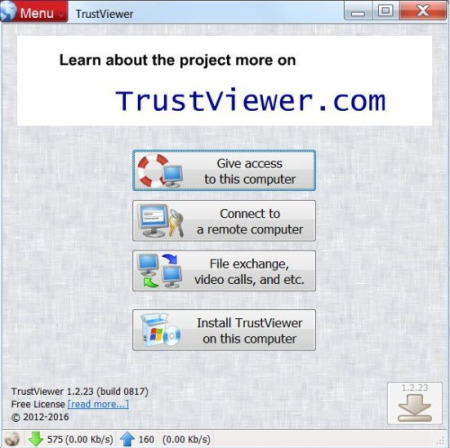 TrustViewer 2.9.0 Build 4203 Multilingual TrustViewer 2.9.0 Build 4203 Multilingual