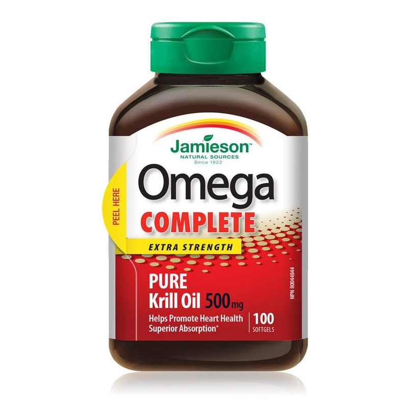 Jamieson Omega Complete Krill Oil 500Mg Softgel 60`S