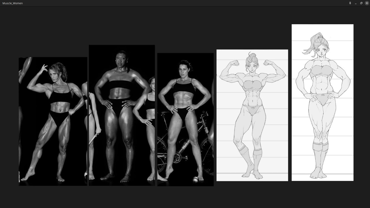 Muscular Women Body Types