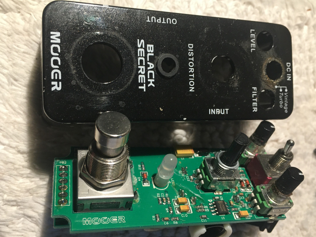 NPD: Mooer Black Secret distortion pedal | The Gear Page