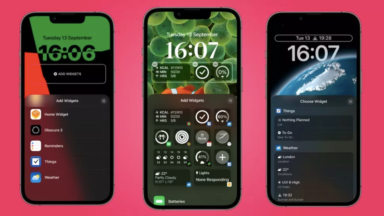 iOS 16: Cinco widgets de pantalla de bloqueo que deberías elegir para tu iPhone