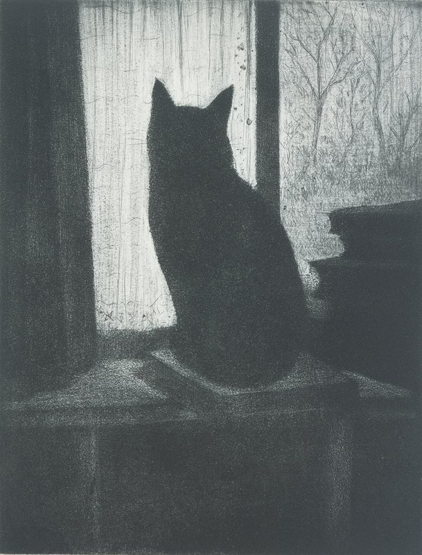 1-Christopher-Richard-Wynne-Nevinson-Le-Chat-c1920-etching-and-aquatint-Meister-Drucke-582537