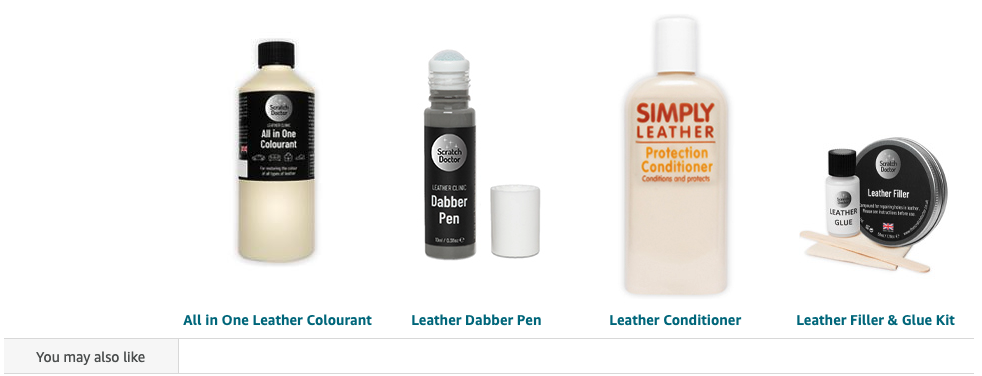 Leather & Fabric Glue Repair Kit - The Scratch Doctor