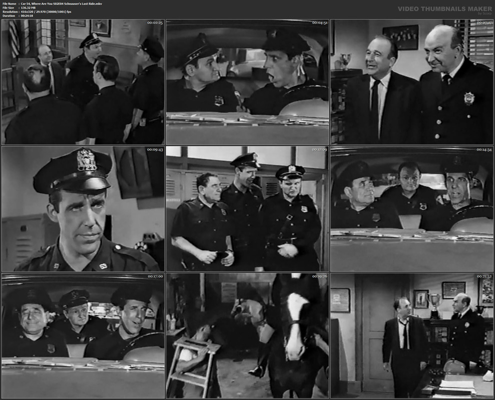 Car 54, Where Are You S02E04 Schnauser's Last Ride.mkv