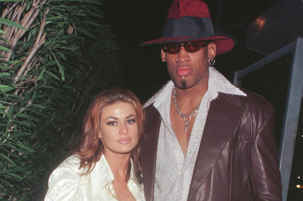 Rodman and Carmen Electra