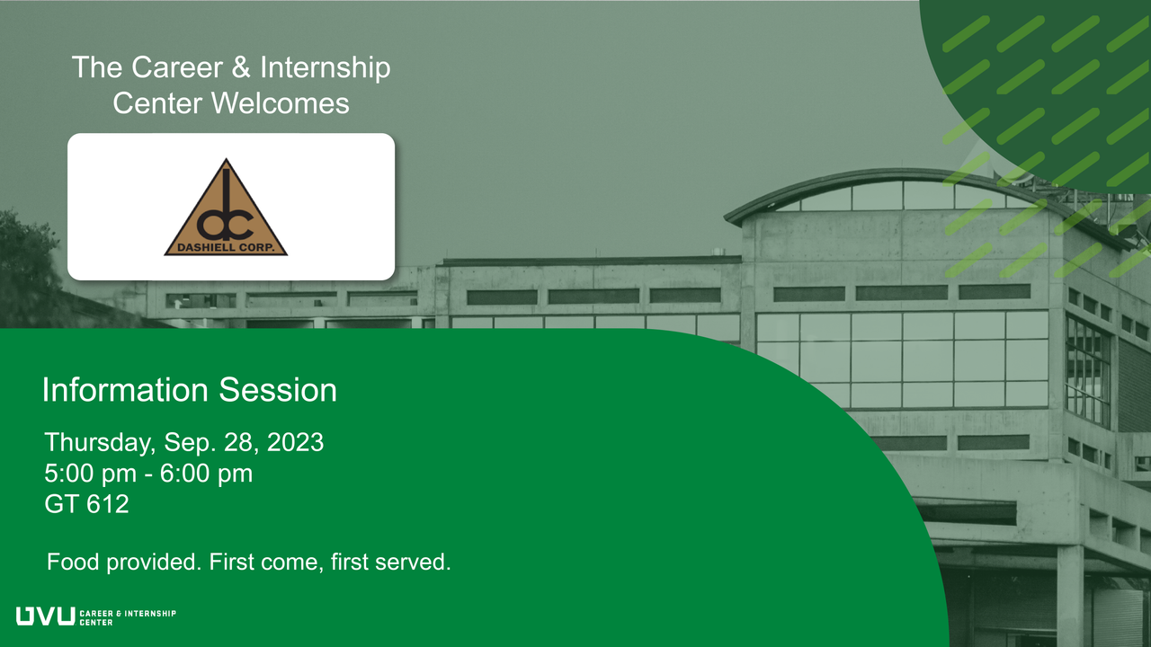 Dashiell Corp Information Session
