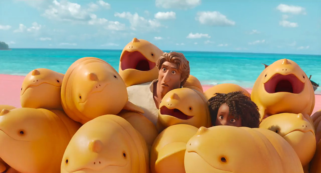 The Sea Beast 2022 WebRip [Hindi + Tamil + Telugu + English] 480p, 720p ESub Screenshot