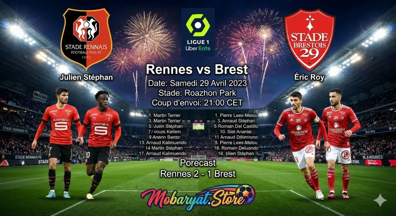 صورة رين وبريست في ديربي الساحل مواجهة بريتانية حاسمة