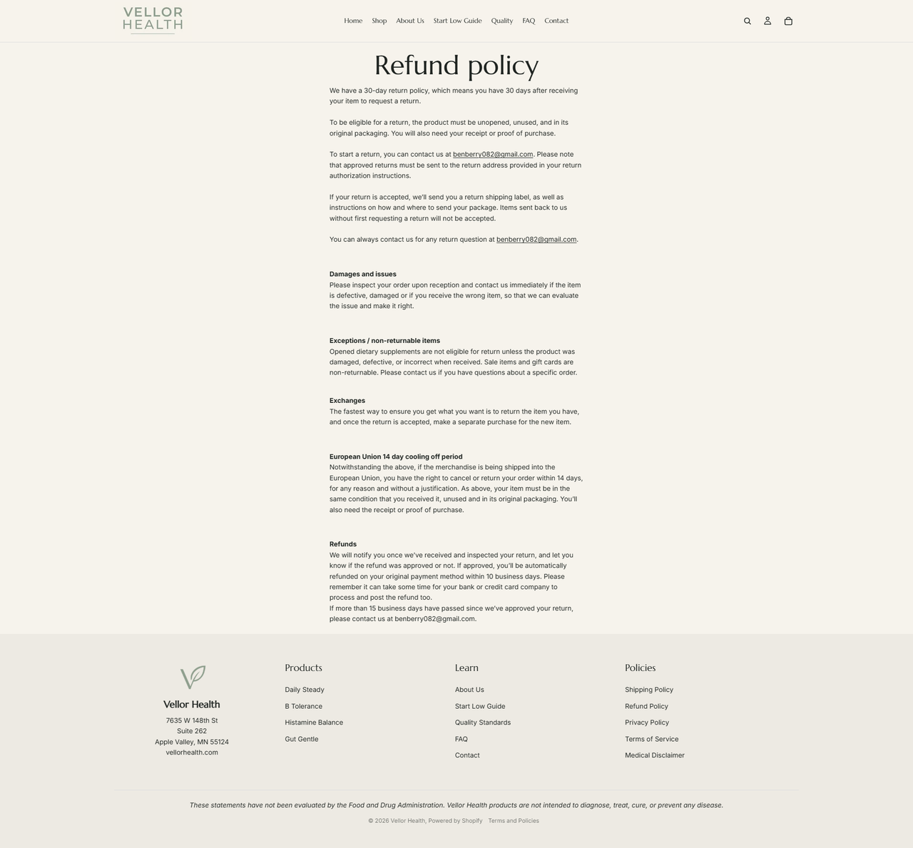 screencapture vellorhealth policies refund policy 2026 08 15 13 47 21