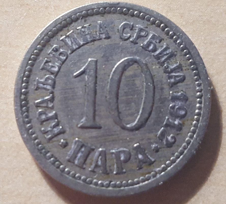 10 para 1912 de Serbia 20200809-161749