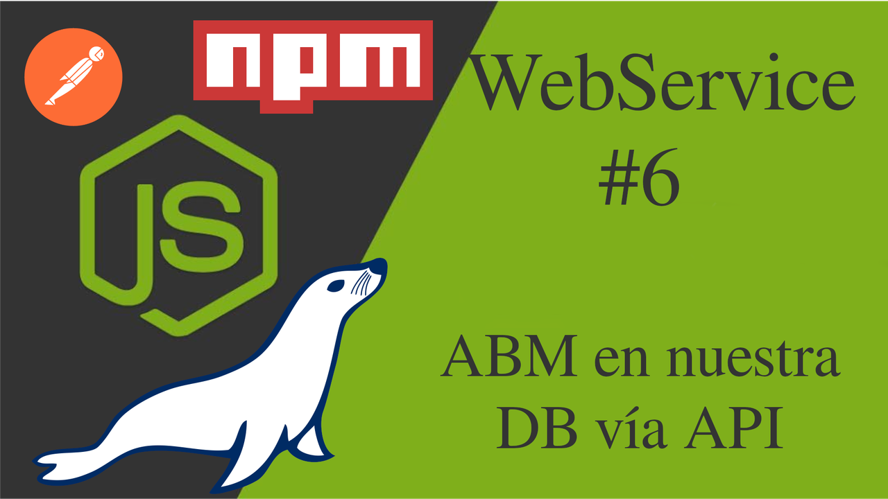 Webservice NodeJS y MariaDB 6 - ABM en nuestra DB vía API