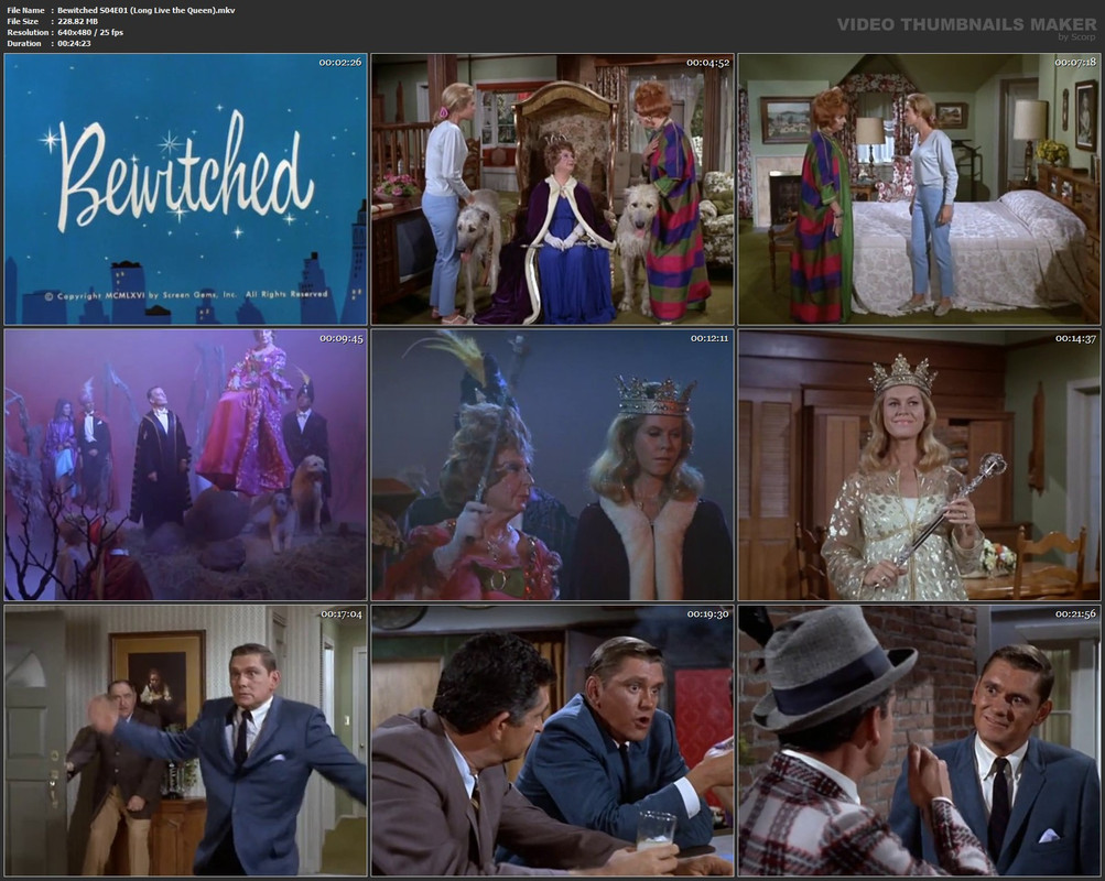 Bewitched S04E01 (Long Live the Queen).mkv