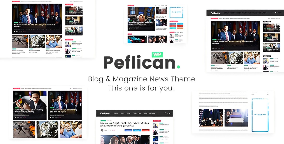 Peflican – A Newspaper And Magazine WordPress Theme