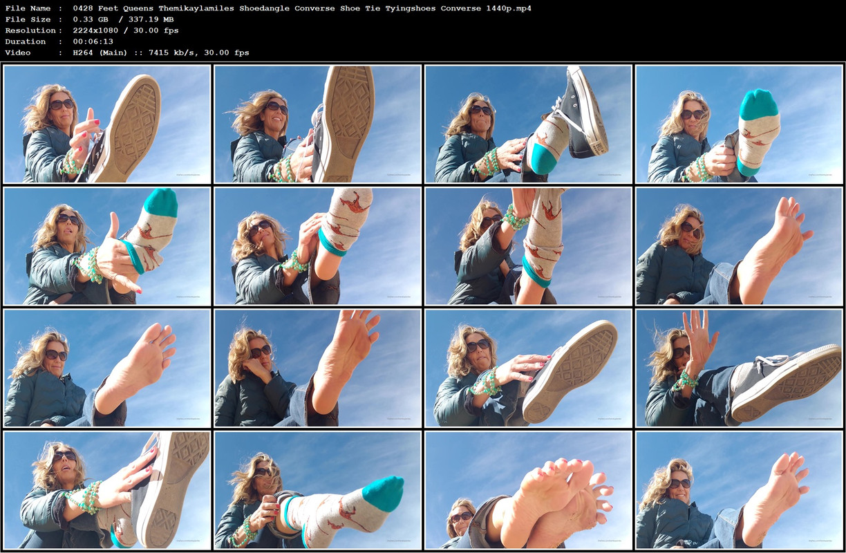 0428 Feet Queens Themikaylamiles Shoedangle Converse Shoe Tie Tyingshoes Converse 1440p.mp4