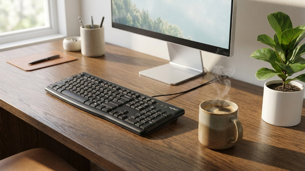 Teclado Logitech K120 USB Black