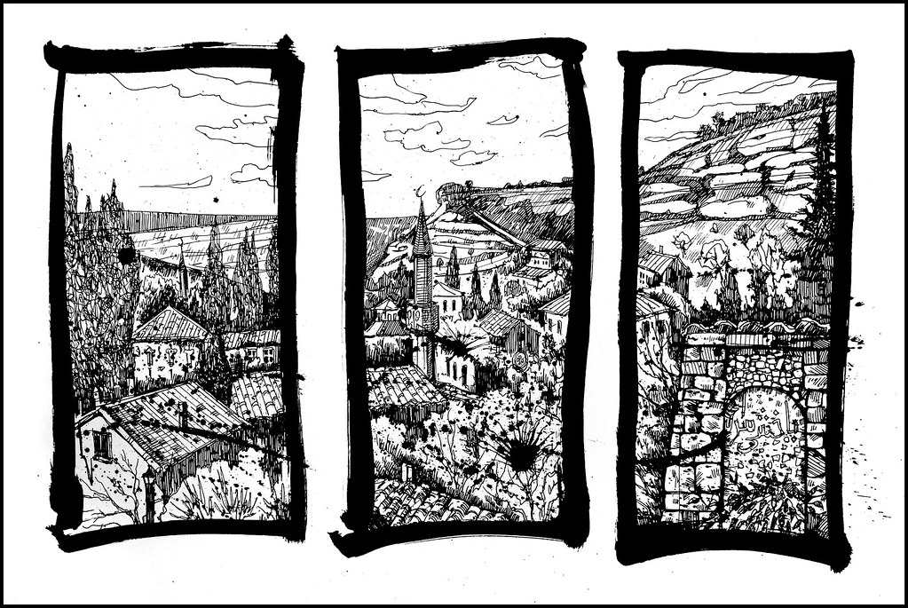 Окна старого города