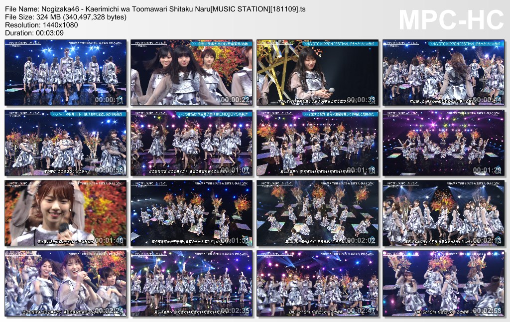 Nogizaka46 - Kaerimichi wa Toomawari Shitaku Naru[MUSIC STATION]