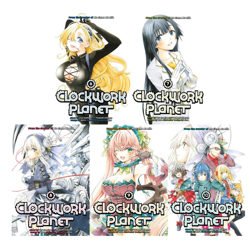 Mangá Aberto: “Clockwork Planet”