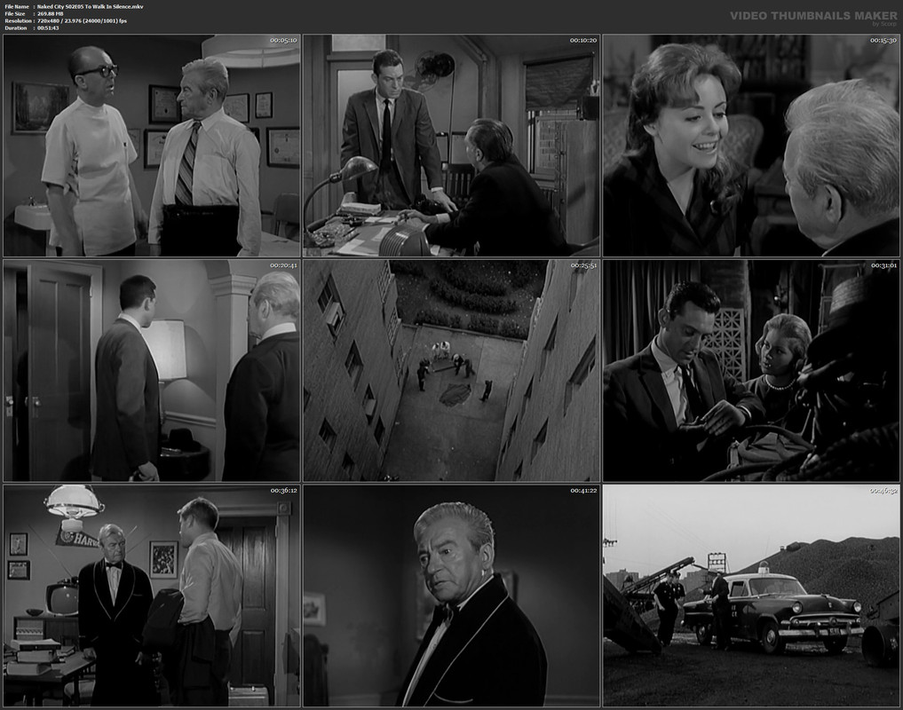 Naked City S02E05 To Walk In Silence.mkv