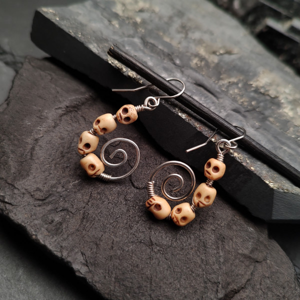 Spiral Skulls Mini