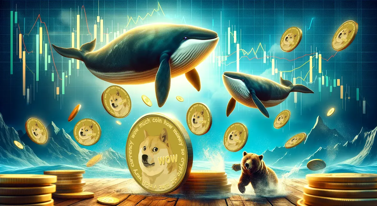 card image Киты Dogecoin