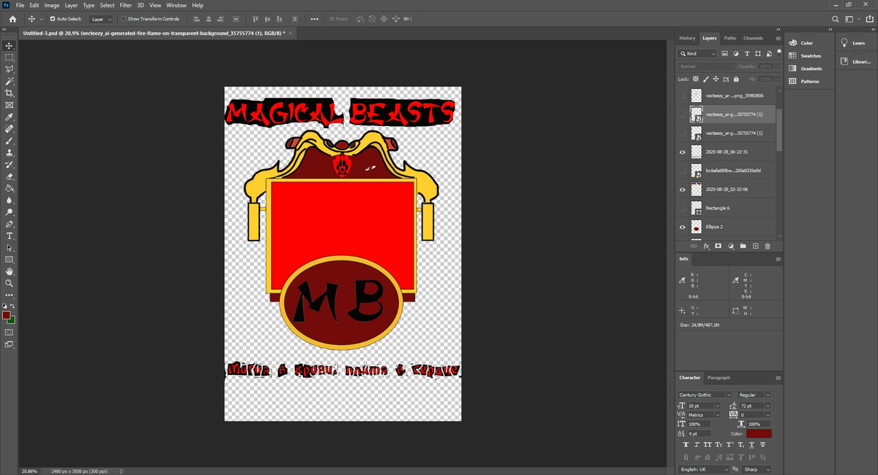 1.3 ход работы герб 2