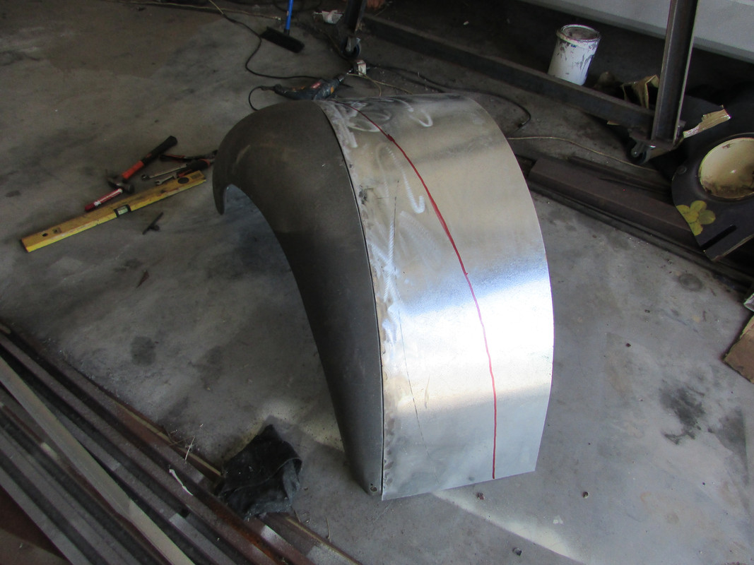 MeFusca Rear fender Build (2)