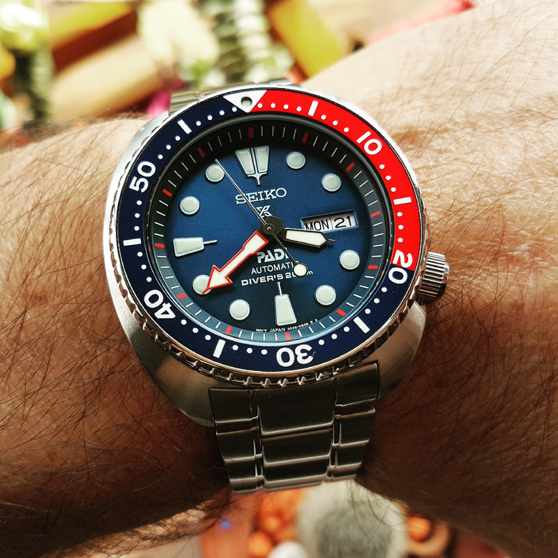 Seiko Prospex SRPA21 'Turtle' PADI Cal. 4R36 Auto 200M