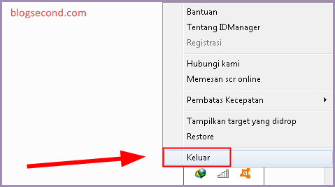 Restart Program IDM