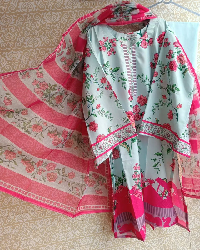 Digital Print Three Piece