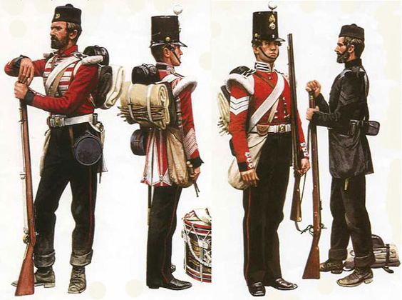 Crimean war British infantry