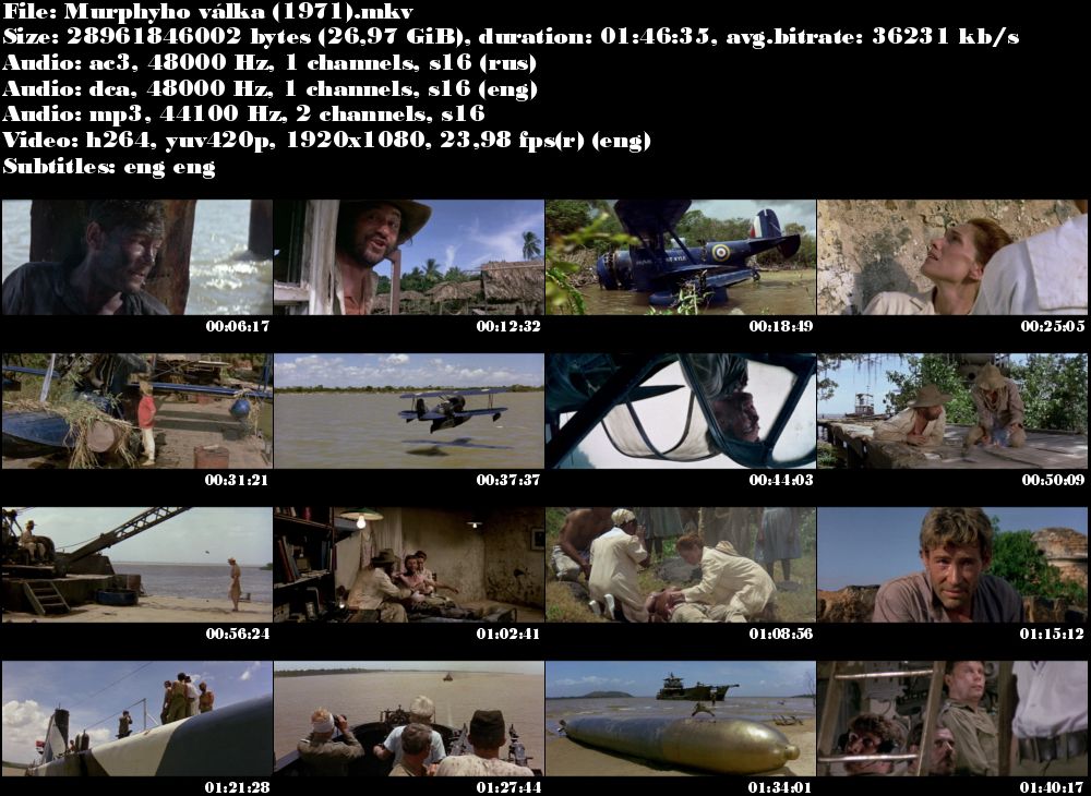 Murphyho válka / Murphy's War (1971)