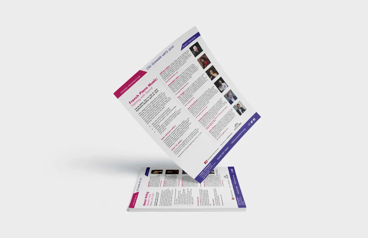 CSU Summer Arts tote bag