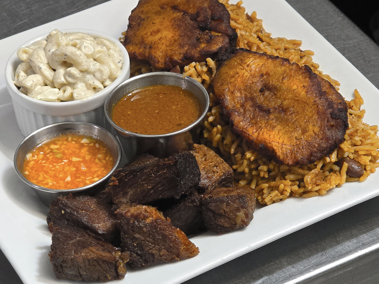 Riz aux fêves rouges / rice and peas