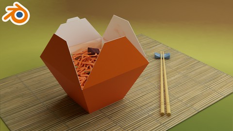 Create Asian Noodles in Blender 3.0 [EASY]