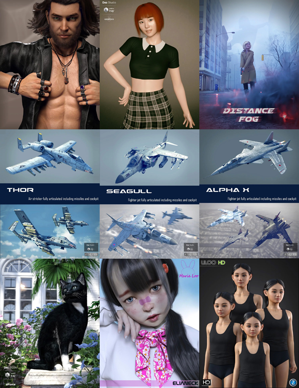 DAZ Bundle 12082019 DAZ Bundle 12082019