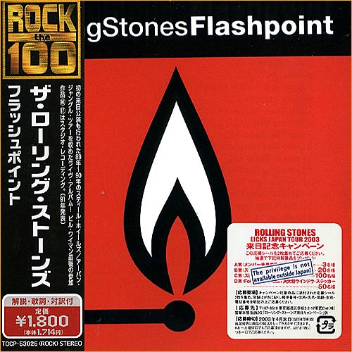 The Rolling Stones - Flashpoint [Japan Ed. Live] (1991)