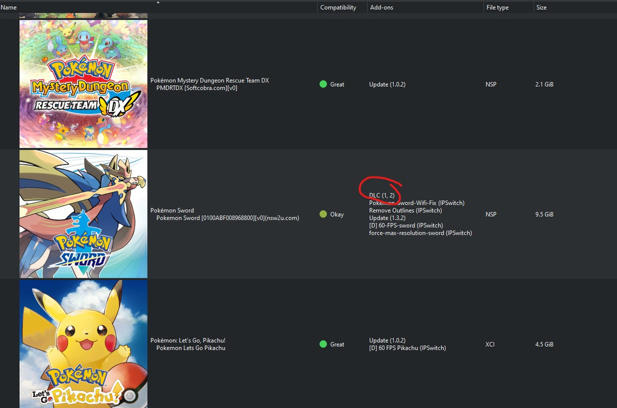How do I tell if I have the DLC for pokemon shield? : r/NewYuzuPiracy