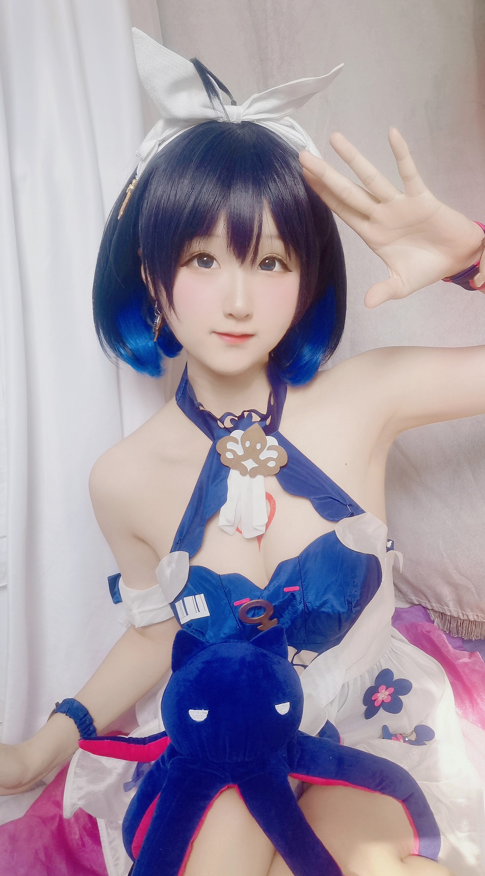 Seele麦麦希儿彼岸浪花 Cosplay｜海边主题高清写真（102P-532MB）插图6