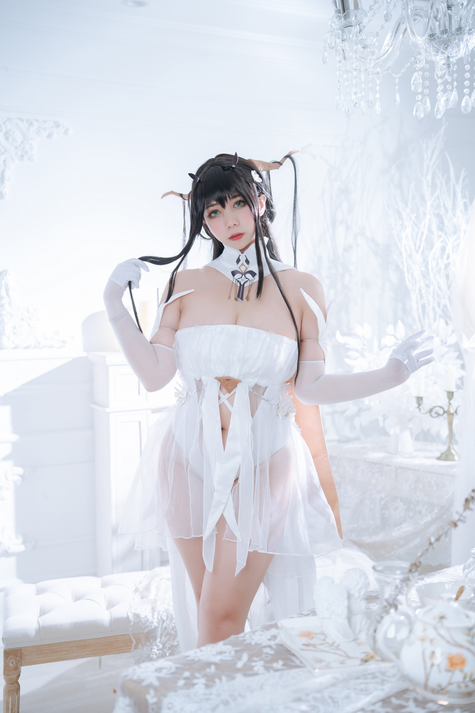 Meroko_魅瞳 – 碧蓝航线 不挠 Cos 高清写真（53P-484.7M）舰娘角色精品合集插图4