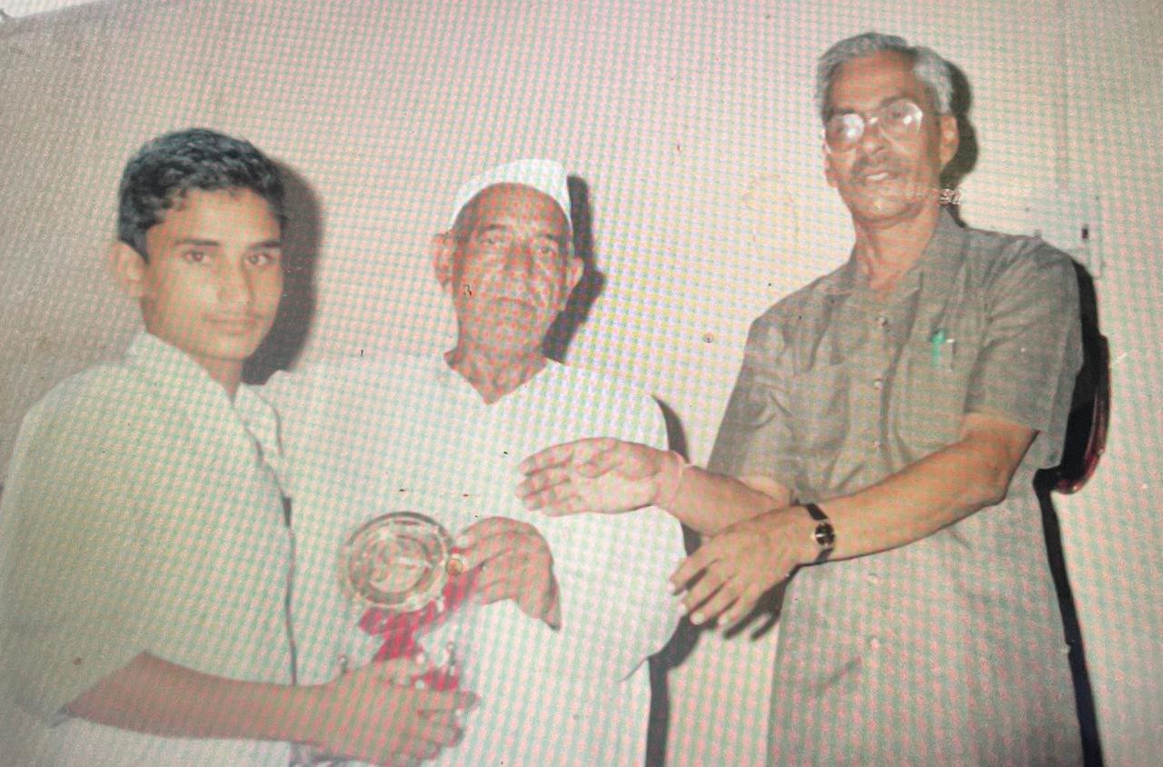 Sachin Kumar Class 10th District Topper Award