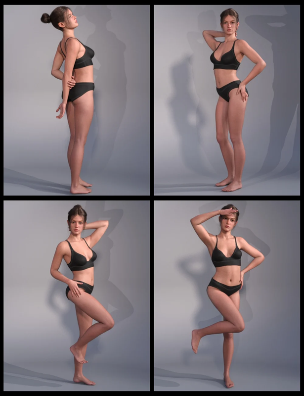 EG Lovely Poses for Genesis 9